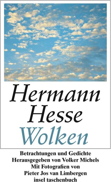 Produktbild Wolken (Deutsch, Hermann Hesse, Volker Michels, Pieter Jos Limbergen, 2008)