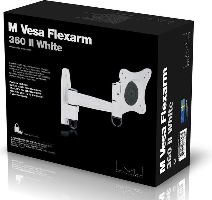 Actual product image Multibrackets M Vesa flexible arm 360 II (Wall, 32", 15 kg)