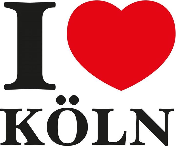 Immagine prodotto Trenddeko Amo la Colonia (60 x 52 cm)
