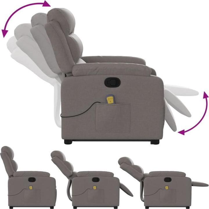 Produktbild vidaXL Massagesessel mit Aufstehhilfe