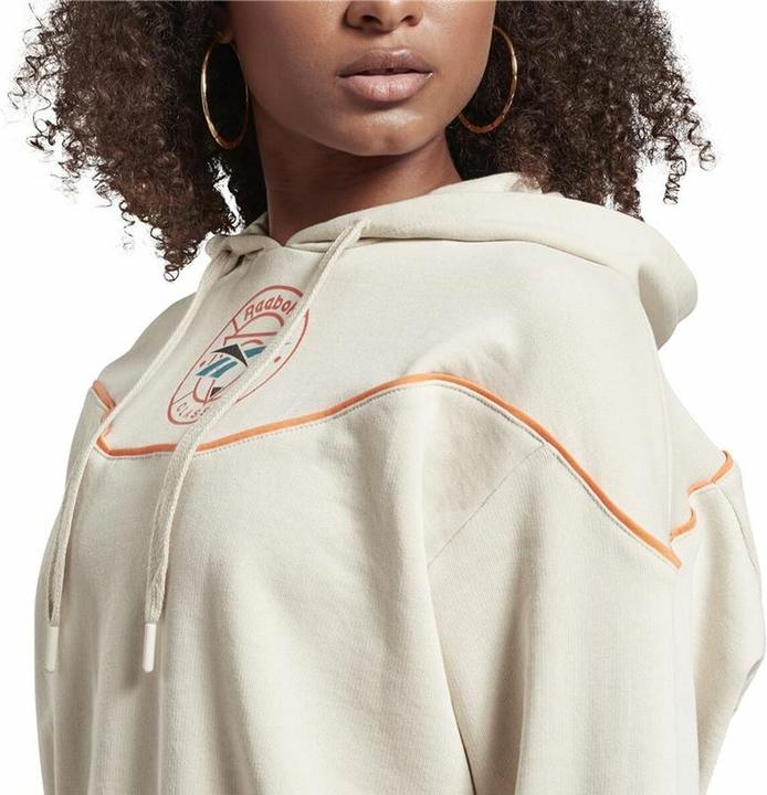 Produktbild Reebok Damen Sweater mit Kapuze Classic Trail Beige (M)