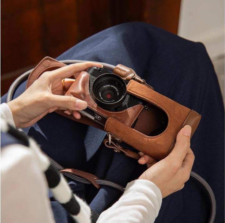 Produktbild SmallRig Leather Case Kit für X half Braun