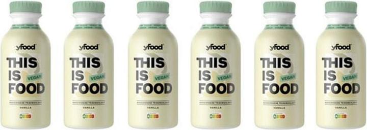 YFood Vegan vanilla (Vanilla, 6 x)