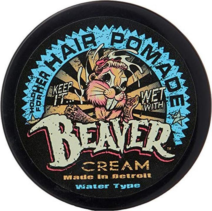 Actual product image Cock Grease Beaver Water Base Hair Pomade 50 g (Hair pomade, 50 g)