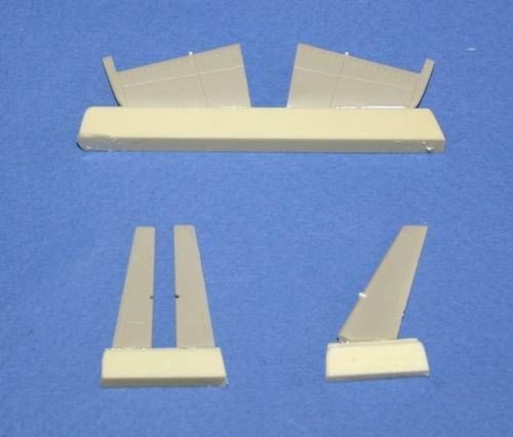 Actual product image CMK Aero L-39 Albatros tail planes for Eduard kit