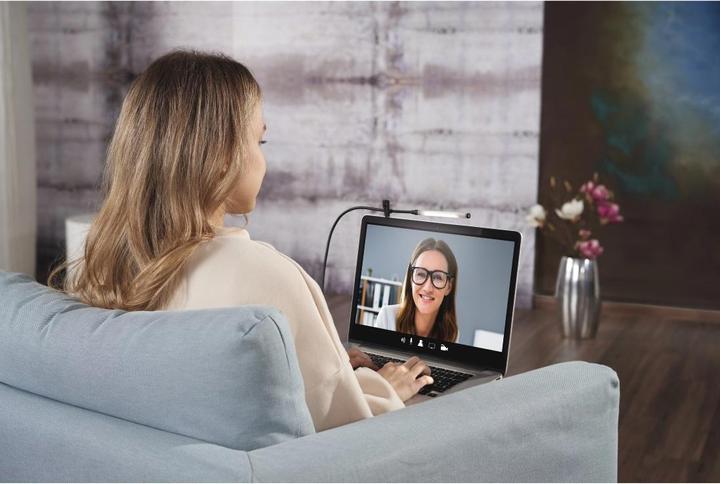 Actual product image Hama Notebook light, with 7 LEDs, 3 color modes, touch sensor