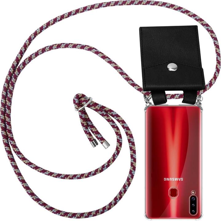 Produktbild Cadorabo TPU Handy Kette SILBER Cover