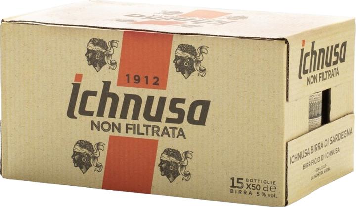 Produktbild Ichnusa Non Filtrata (15 x 50 cl)