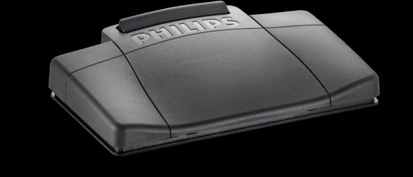 Image du produit Philips LFH2210 Pédale de commande pour appareils de dictée analogiques