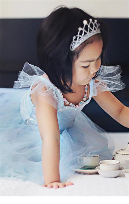 Image du produit Great Pretenders bleu Robe de princesse 7-8 (122, 128, 122, 128)