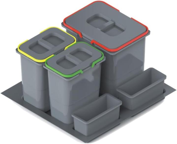 Produktbild Prima-Online 5-teiliger Abfalltrennsystem für Schubladen (29 l)