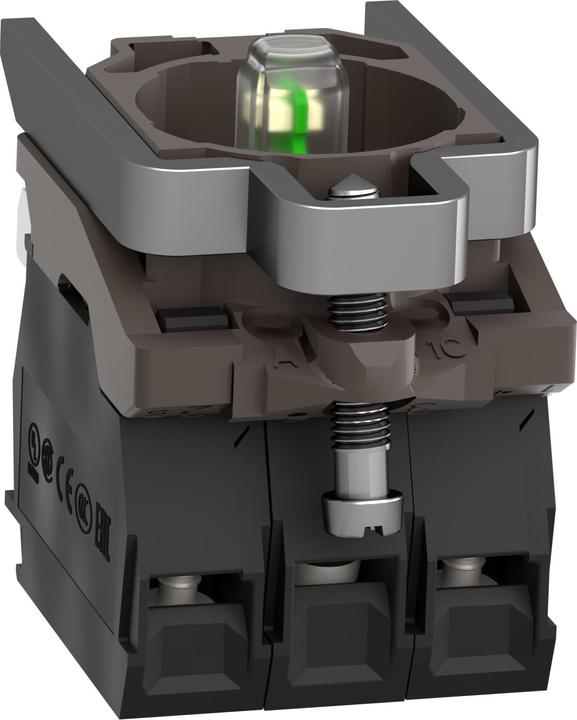 Produktbild Schneider Electric Drucktaster 2S LED 24V weiß