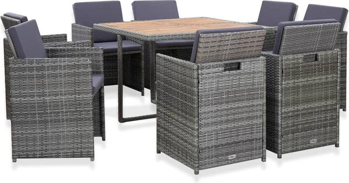 Produktbild vidaXL Gartenmöbel-Set (109 x 109 x 74 cm)