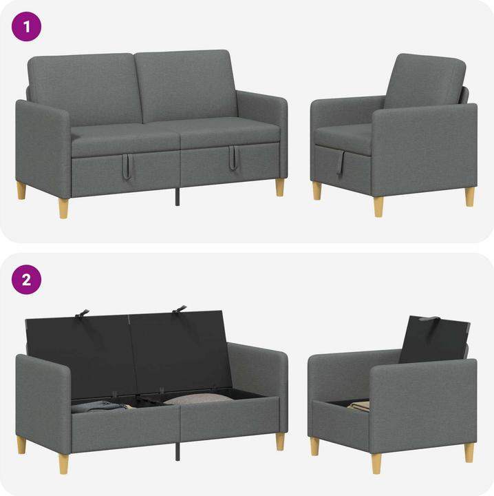 Produktbild vidaXL Sofa Set