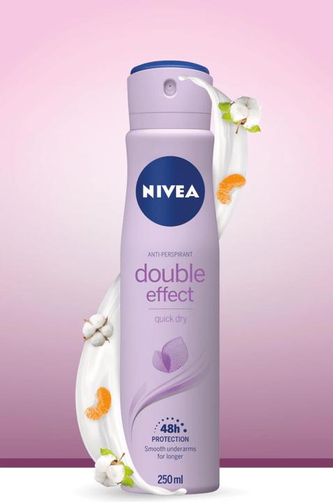 Image du produit NIVEA DOUBLE EFFECT déodorant vapo 200 ml (Spray, 200 ml)