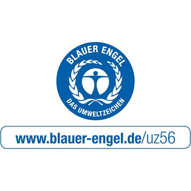 Thumbnail - Herlitz, Mappe, Schnellhefter easyorga, DIN A4, Manilakarton, blau dunkelblau, 240 g-qm, gebrauchsfertig gefaltet, M (A4...
