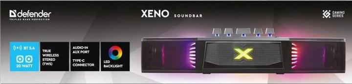 Actual product image Defender SOUNDBAR XENO 20W LED BLUETOOTH 65129 (20 W)