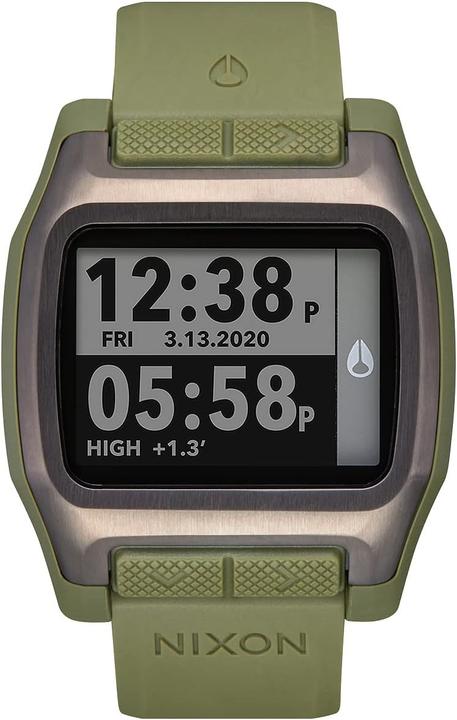Actual product image Nixon Digital Japanese Automatic Watch with High-Resolution Display and Preprogrammed Tide Data (Digital watch)