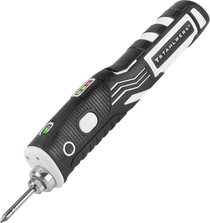 Actual product image Stahlwerk BLK-8 ST cordless soldering iron with 8 watt power, 480°C peak temperature