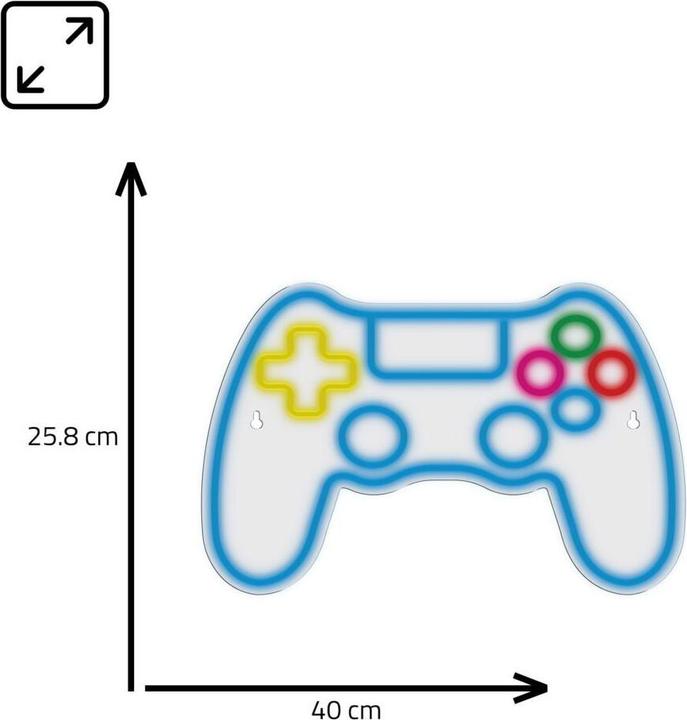Produktbild Manta SNL63MT Style Neon Lights Gamepad (PC)