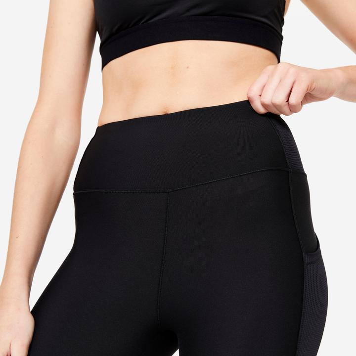 Produktbild Domyos Caprihose Damen Skinny Polyester (W26/L30)