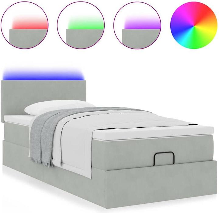 Image du produit vidaXL Ottoman-Bett (90 x 190 cm)
