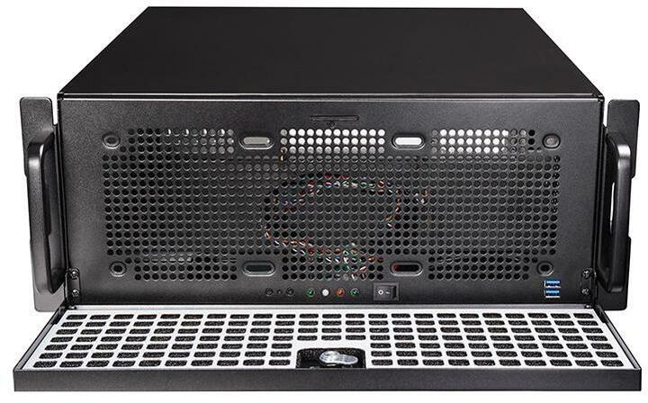 Image du produit Chieftec 19" 4U E-ATX IPC Case Black No PSU