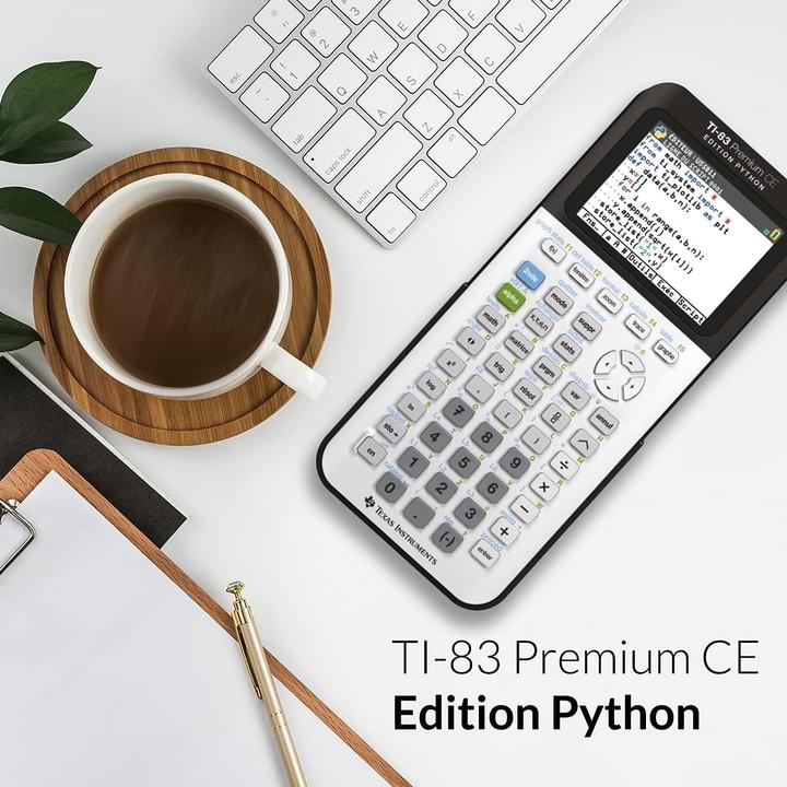 Actual product image TI 83 Premium Ce Python (Rechargeable battery)