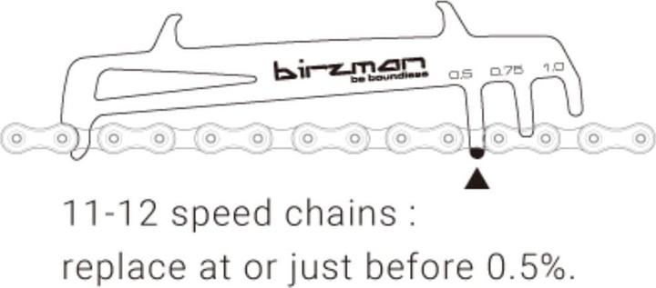 Actual product image Birzman Chain Gauge