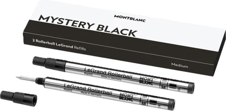 Montblanc LeGrand Rollerball-Minen (2 Stück, Schwarz, 0.50 mm)
