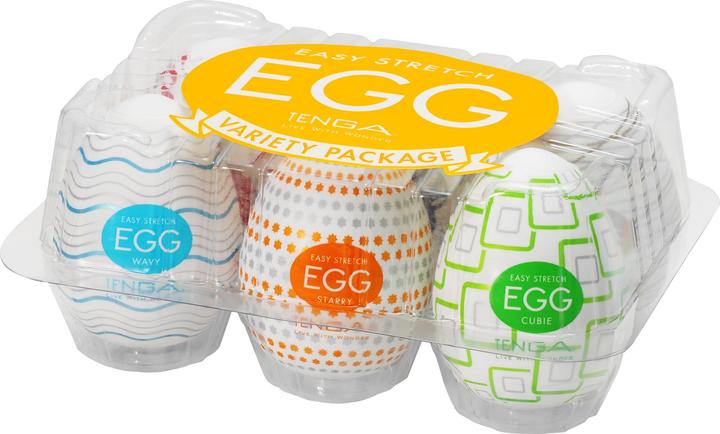Produktbild Tenga EGG Variety Pack - Standard - 6 Masturbatoren