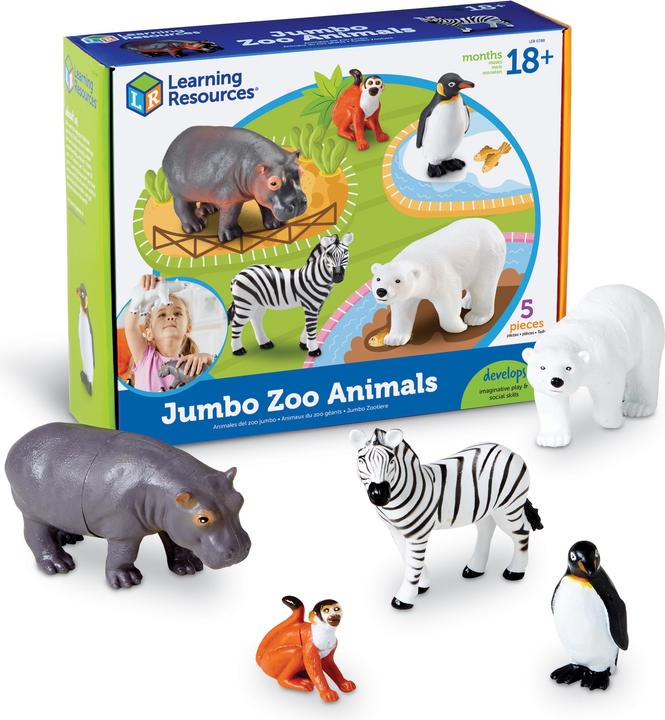 Learning Resources Jumbo - Zoo Animals (LER0788)