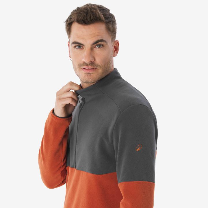 Image du produit Quechua Pull polaire homme 1/2 zip randonnée (L)