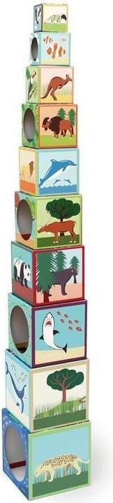 Produktbild Scratch Stapel Pyramide Zootiere