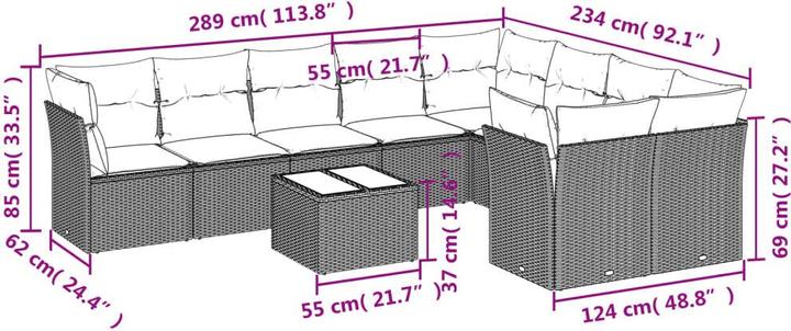 Produktbild vidaXL Charlee