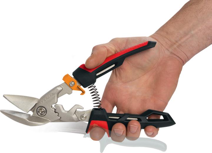 Produktbild Fiskars PowerGear aviation snip offset left