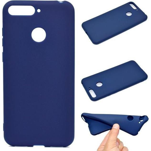 Thumbnail - MU Classic Softcase TPU Series (Huawei Honor 7a), Smartphone Hülle, Blau