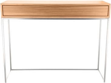 Actual product image Jan Kurtz DINA console table, 100x34x78 cm, frame: stainless steel (100 x 34 x 78 cm)