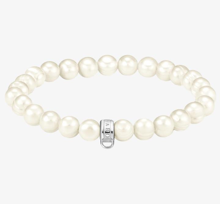 Actual product image Thomas Sabo Charm Armband Süsswasserzuchtperlen (19 cm, Pearls, Silver 925)