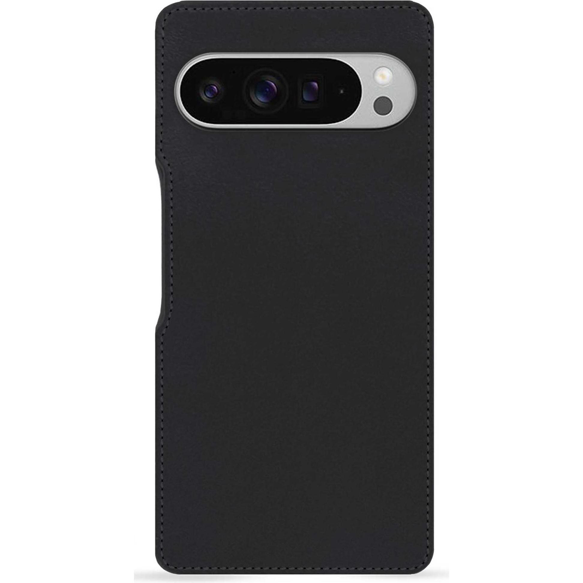 Thumbnail - Noreve Lederschutzhülle (Google Pixel 9 Pro Fold), Smartphone Hülle, Braun