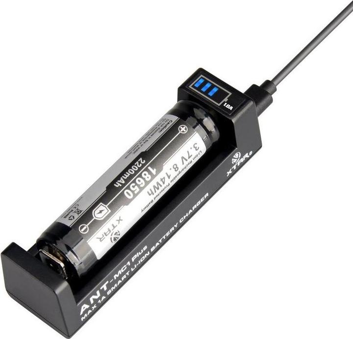 Produktbild Xtar 18650 MC1+ Akkuladegerät
