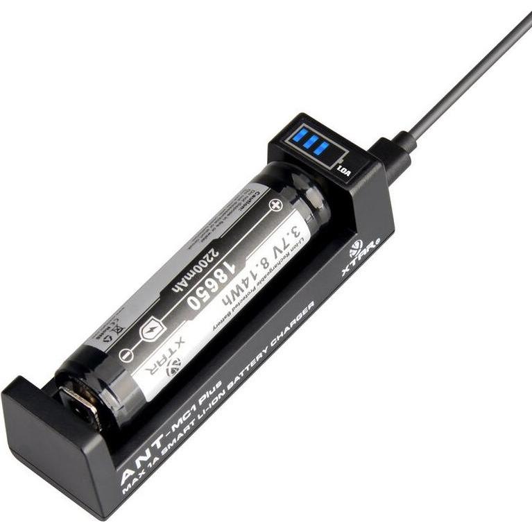 Xtar 18650 MC1+ Akkuladegerät, Caricabatterie