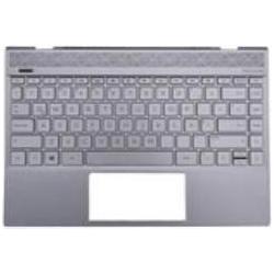 HP Top Cover. W Kb Nsv Bl Port, Notebook Ersatzteile