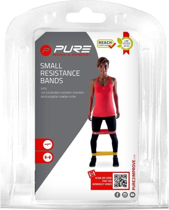 Produktbild Pure2improve Kleine Widerstandsbänder (0.35 m, Leicht, Mittel, Stark)