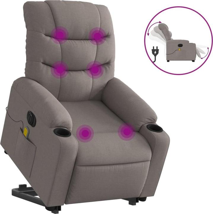 Image du produit vidaXL Massagesessel mit Aufstehhilfe