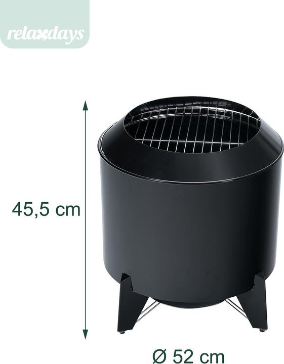 Produktbild Relaxdays Feuerschale (52 cm)