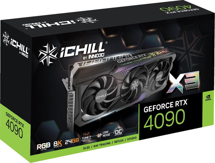 Produktbild Inno3D Geforce RTX 4090 Ichill X3 (24 GB)