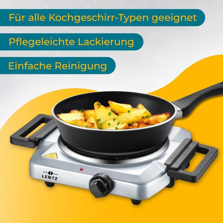 Actual product image Lentz Hob Single hotplate Stove top Table top hob