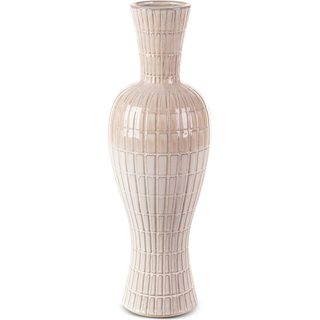 Eurofirany, Vase, C/EDNA/WAZ/01 16X16X48 K + GRÜN (1 x, 16 x 48 cm)