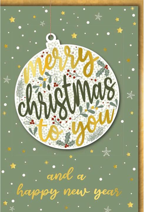 Immagine prodotto Braun + Company Cartolina di Natale Buon Natale a te (1 pz.)